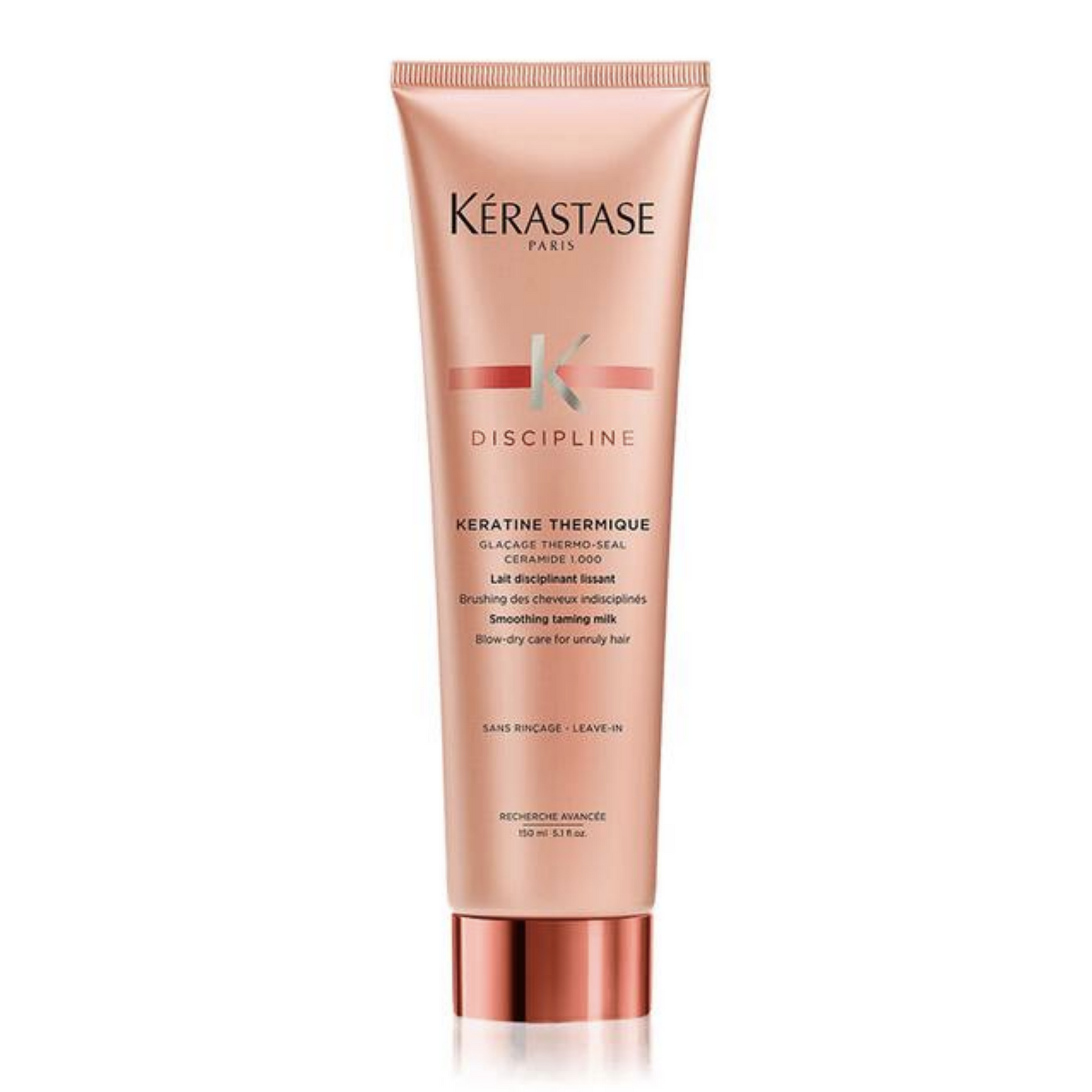 Keratine Thermique Blow Dry Primer - Taming milk that instantly smooths away frizzy hair & protects the hair fiber.
